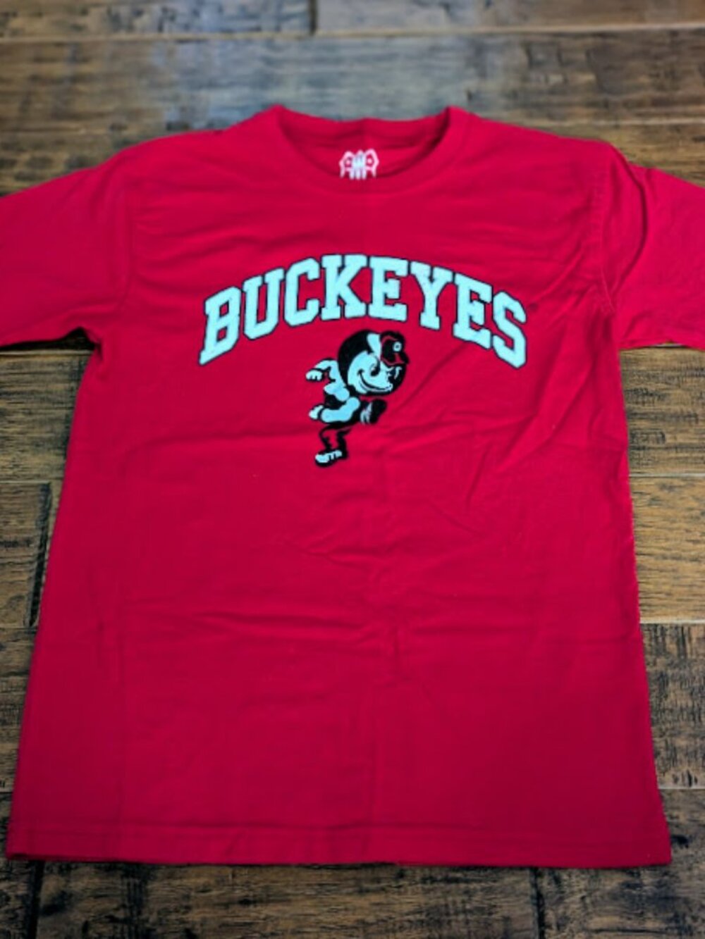 Wes & Willy Ohio State Buckeyes Brutus Tee Youth S (8) Red